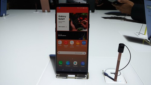 Galaxy Note 9 showcase at India launch event