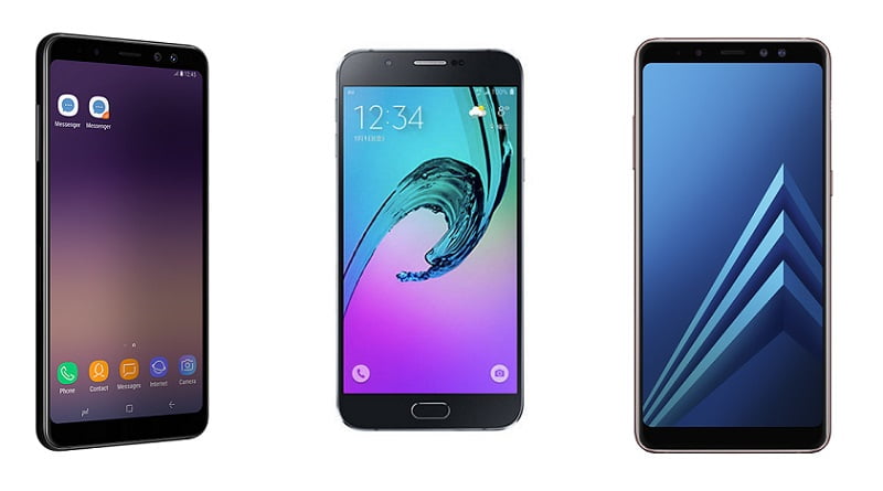 Samsung Galaxy A8, A8 Plus 2018 vs A8 2016 vs A8 2015